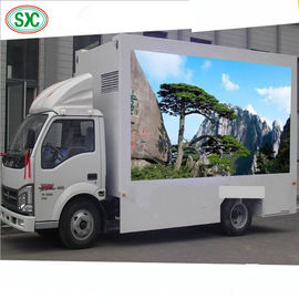 Durable Mobile Truck Led Display Epistar Full Color Tube Chip 62500 Dots / Sqm