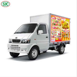 Durable Mobile Truck LED Display Epistar Full Color Tube Chip 62500 Dots/Sqm