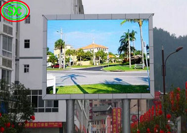 P4 Outdoor LED Advertising Screen , Display 64*32 Module Resolution outdoor full color led screen