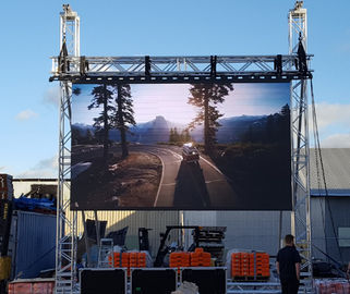 China Full Color Outdoor Stadium LED Display Screen P10 IP65 960x960mm Cabinet