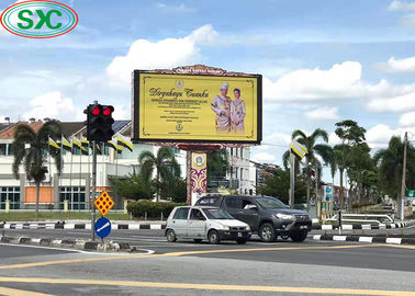 Big Size P10 Outdoor Full Color LED Display 10000 Dots/Sqm Pixel Density