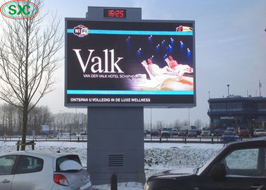 Big Size P10 Outdoor Full Color LED Display 10000 Dots/Sqm Pixel Density