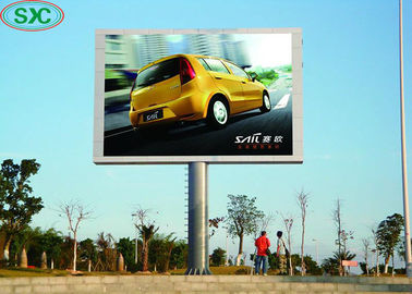 Provide customized aluminum stucture and outdoor P6 LED display panel size