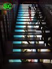 P4 customized LED Stair Screen Free Standing LED Dance Floor for Wedding Advertising