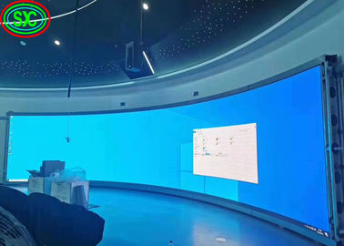 Easy To Install LED Background Screen Rental, LED Stage Curtain Screen P3.91