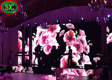 Wedding Decoration Indoor HD Rental LED Display P2 P3 P4 128 * 64 Resolution