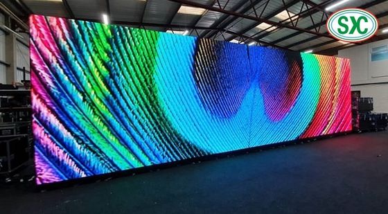 P4.81 LED Rental Screen Billboard Screen HD LED Advertising Display 42333 Dots / Square Meter