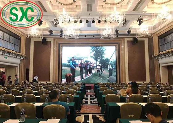 P4.81 Outdoor LED screen rental , Train station outdoor LED video wall outdoor full color led display