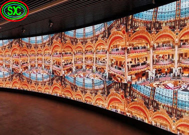 Easy To Install LED Background Screen Rental, LED Stage Curtain Screen P3.91