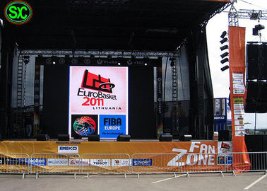 P4.81 P3.91 Stage Background LED Display , LED Outdoor Advertising Screens Waterproof