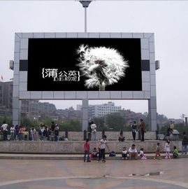 P10 Freestanding Outdoor Full Color LED Rental Screen Steel Cabinet Material