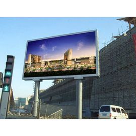 P10 Freestanding Outdoor Full Color LED Die-Cast Aluminum Steel Cabinet Material
