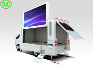 RGB 3 In 1 Mobile Truck LED Display P6 Outdoor Digital Billboard For Advertising