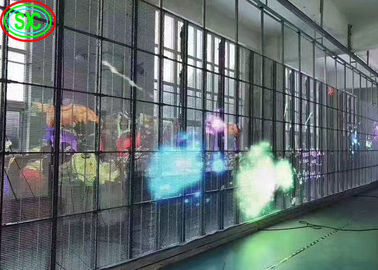 Wafer Chip Transparent LED Panel High Visibility Iron/Steel Cabinet