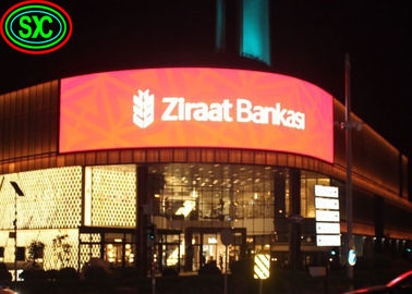 SMD Full Color Led Display Board P6 P8 P10 Brightness Steel Cabinet led display screen