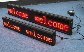 Waterproof Led Advertising Display Screen P10 Single Red Color 3 Years Warranty