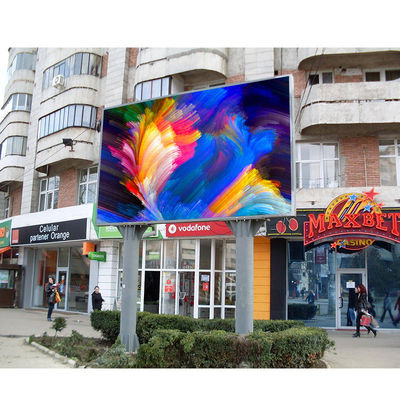 P4 Waterproof Full Color Outdoor Led Die Cast Aluminum Iron/Steel Cabinet outdoor full color led display