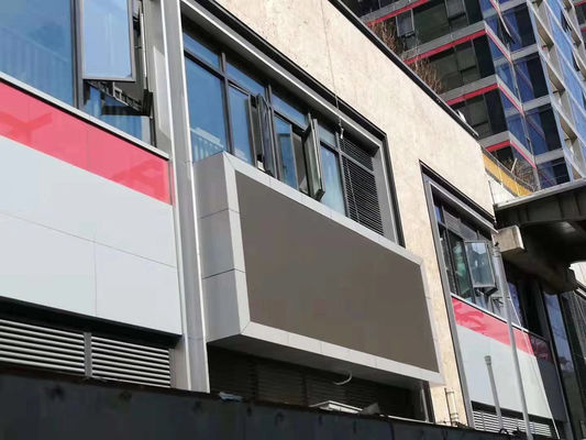 P4 Waterproof Full Color Outdoor Led Die Cast Aluminum Iron/Steel Cabinet outdoor full color led display