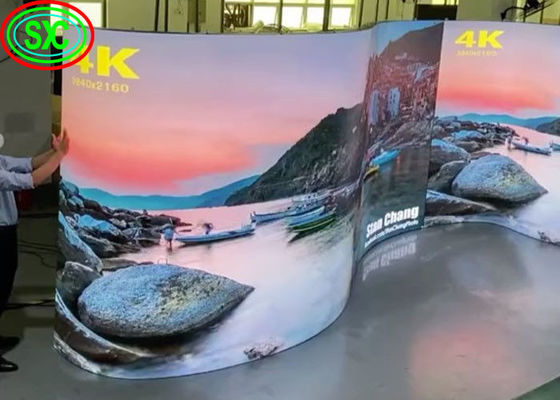 P2.604 Indoor Full Color Rental LED Screen 500x500mm 1000nits Brightness