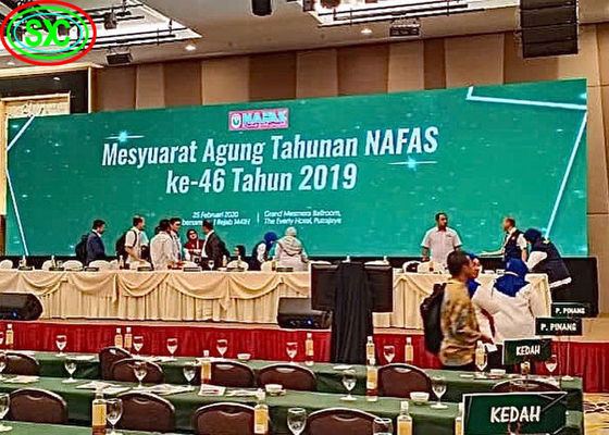 Stage LED Screens with RGB P3.9 pixel pitch and high pixel density suitable for indoor rental LED display applications