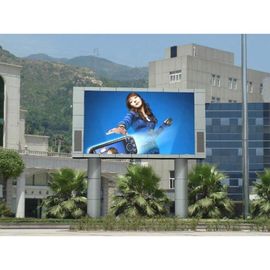 P4.81 Outdoor Solid Mounted Full Color Steel Cabinet LED Rental Back Maintenance