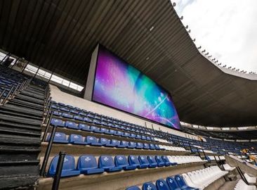 Sport Advertising P8 Outdoor Stadium LED Display Board 60Hz With Timing System