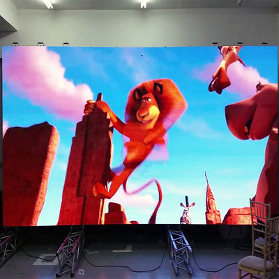 Stage LED Screens featuring modular 250 by 250 millimeter size and 64 by 64 resolution modules for easy scalability and maintenance