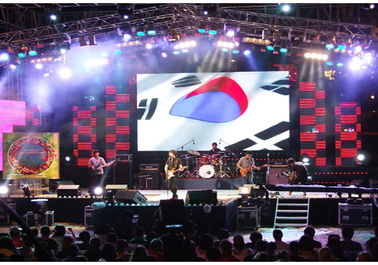 P3.91 RGB Rental LED Display Small Pixel Modules 6MM Thickness 500x500mm Cabinet