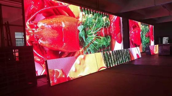 P2.604 Indoor Full Color Rental LED Screen 500x500mm 1000nits Brightness