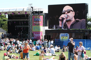 Waterproof Outdoor Stage LED Display Screen Advertising TV Screen 250x250 Module