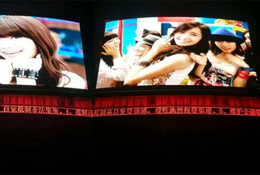 Soft Film Group Advertising Flexible LED Full Color Screen 4mm Pixel Curved Steel Cabinet