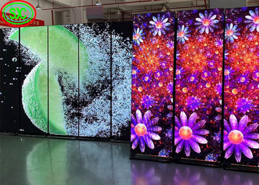 Smart Indoor Digital LED Mirror Display HD Advertising Poster Vertical Screen P2.5