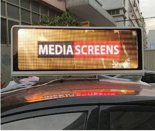 CE/ROHS/FCC/ISO2001 Standard Outdoor Vehicle LED Screen For Advertising Display