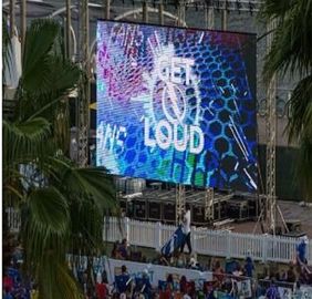 Lightweight 11.5KG Cabinet Commercial LED Display Screen With 16.7 Trillion Colors