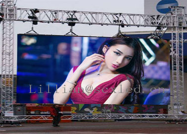 Outdoor Advertising P8mm LED Display Screen Waterproof and High Brightness with 1/4 Scan Module Style