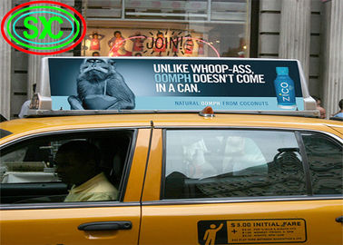 Outdoor Full Color Rental Car LED Signage Display 4.81mm Pitch IP65 Advertising Module