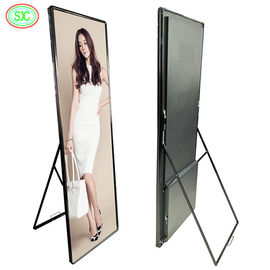 Indoor P2.5 full color Mirror Led display Wireless USB 4G Smart Control Poster