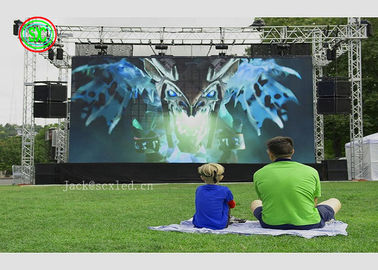 High refresh rate 3840 Hz outdoor P 4.81 LED screen be placed on the park for events