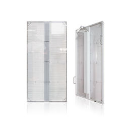 Light Weight Transparent Led Video Wall Mesh Billboard Glass Display waterproof transparent led video wall