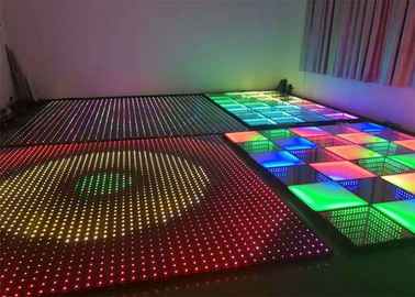 China SMD3535 Sound Active Dj Led Disco Dance Floor Warm White Beam Panels
