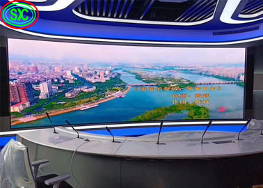Ticker Board Curved Indoor LED Video Display Module, Smd P4 LED Full Color Screen