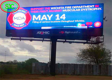 Rental Die-Cast Aluminum Cabinet P10 Stage Super Large Screen LED Billboard, IP65 Protection