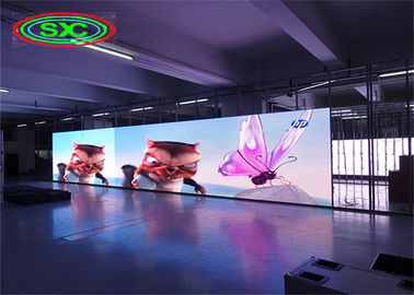 Hall Wall Mounted HD P3.91 Indoor Advertising Led Display Screen Die Casting Aluminum