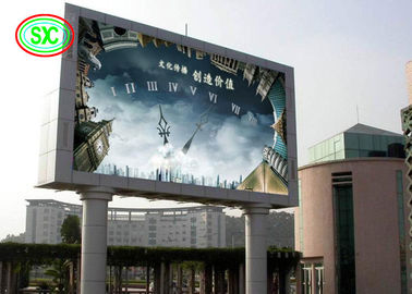 High Resolution Outdoor Full Color LED Display SMD P10 1/2 Scan