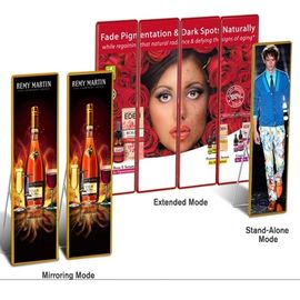 Aluminum LED Poster Display 172*86 Module Resolution and SMD2121 Led Chips with Panel Material