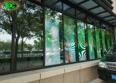Rental Installation Screen Large Viewing Angle P3.91 P4.81 2500 Nits Transparent LED Screen