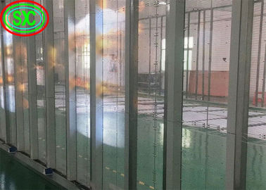 Advertising Panel Epistar Chip Transparent Led Curtain Screen transparent led screen transparent glass led display