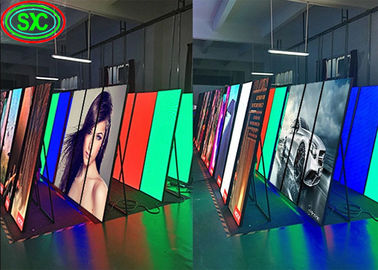 HD LED Poster Display P2.5 Full Color Floor Standing Advertisement 1/16 Scanning Wall