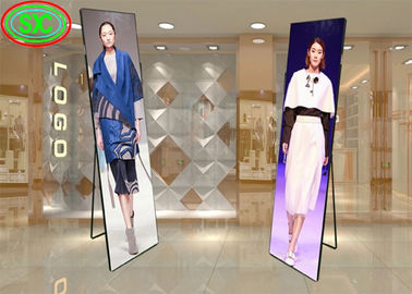 Indoor P2.5 full color Mirror Led display Wireless USB 4G Smart Control Poster