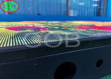 Die-Cast Aluminum Rental Cabinet 256*128mm Indoor Full Color LED Display GOB
